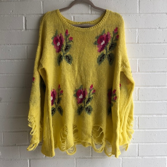 NWT Wildfox Little Edie Lennon Sweater - Picture 3 of 8